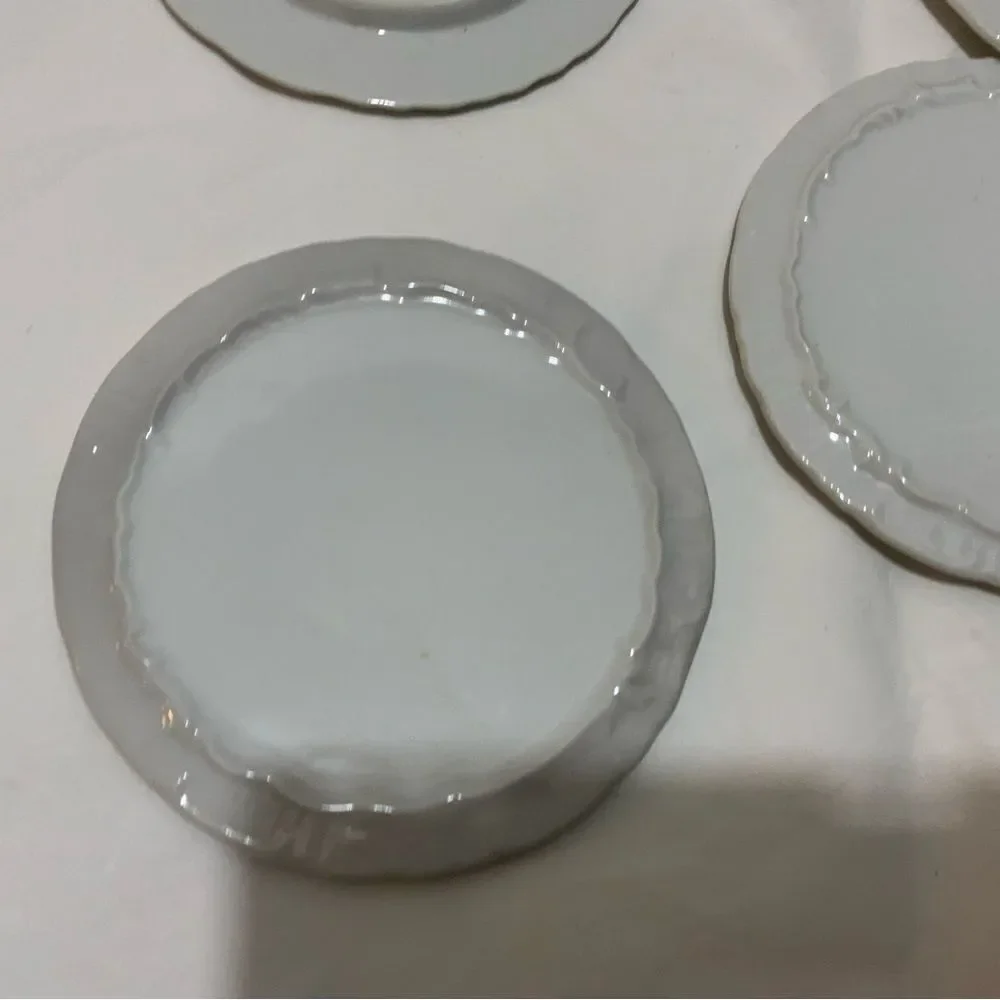 Vintage Rynnes China Japanese Plate Set of 5 Desserts Appetizers G15